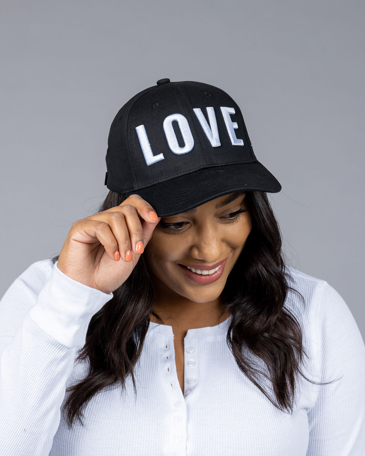 Love Embroidered Hat