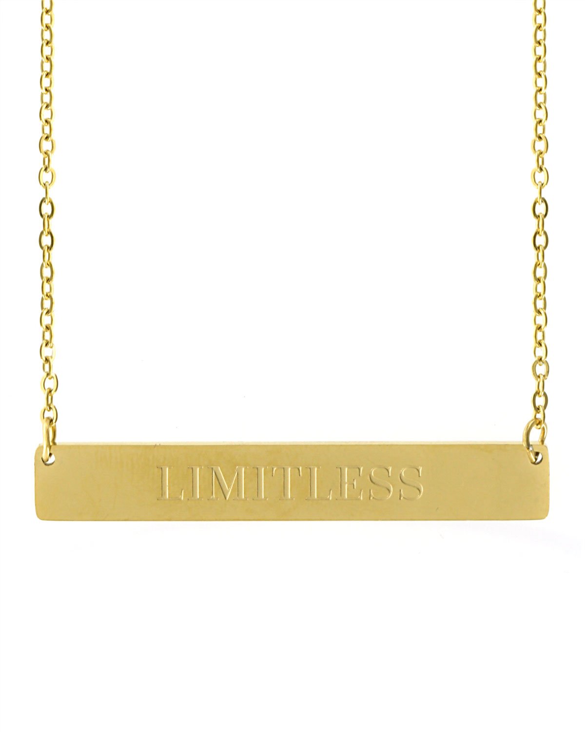 Limitless Bar Necklace | Gold - Teresa Collins Studio